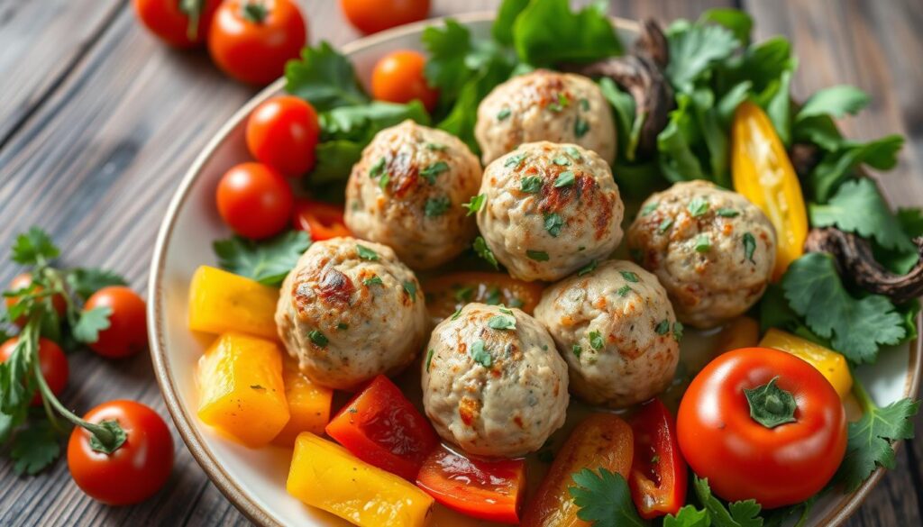 Healthy Ground Turkey Meatballs