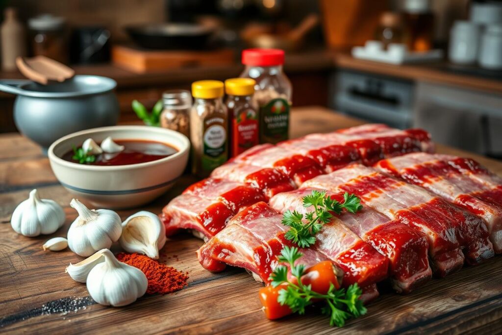 Ingredients for Smoky Ribs