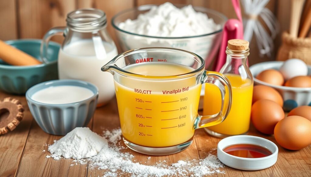 Liquid Ingredients in Cake Baking