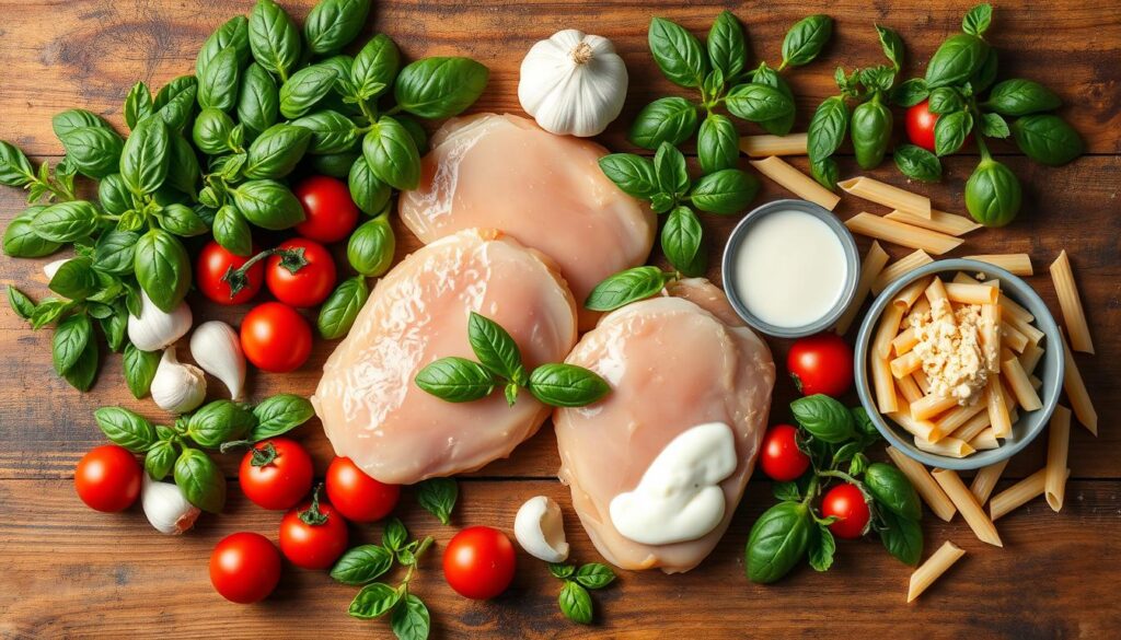 Marry Me Chicken Pasta Ingredients