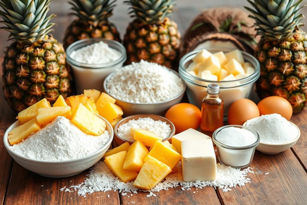 Pineapple Coconut Dream Cake Ingredients