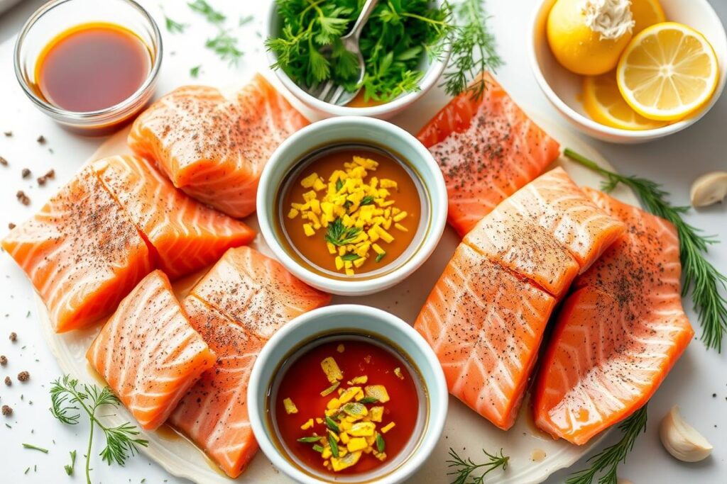 Salmon Marinating Techniques