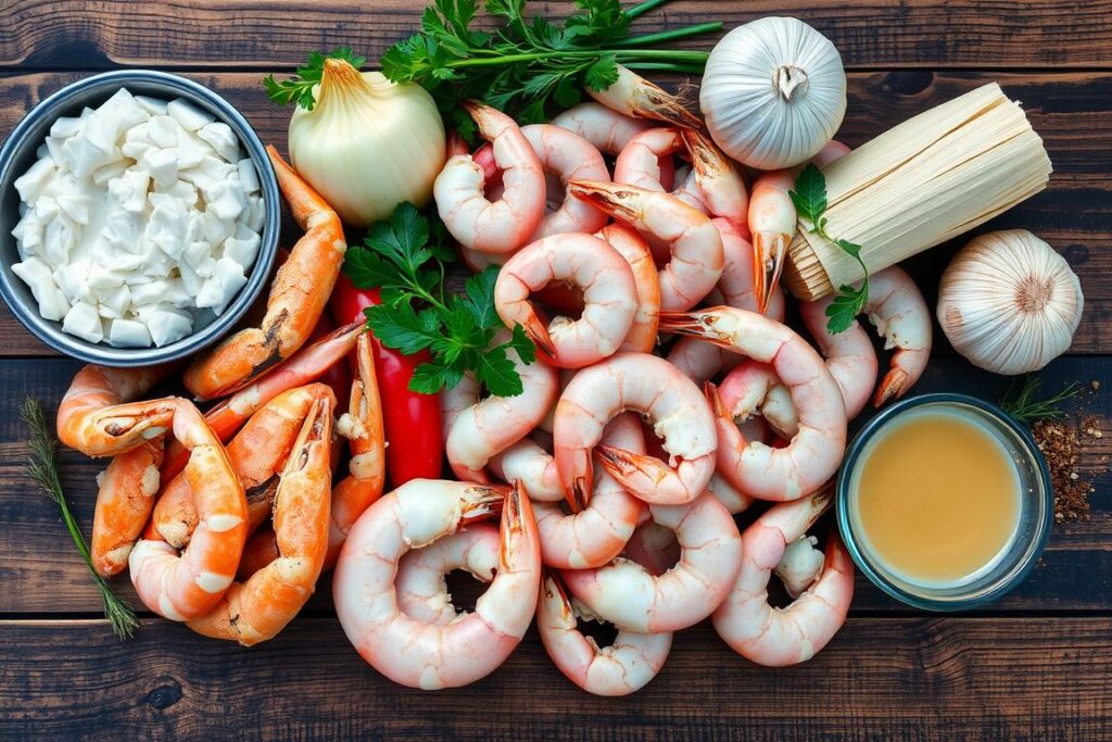 Seafood Bisque Ingredients