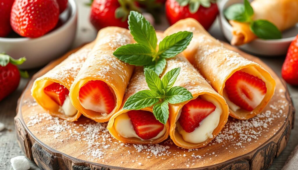 Strawberry Cheesecake Eggroll Bites Strawberry Cheesecake Eggroll Bites