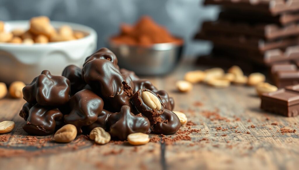 chocolate peanut clusters